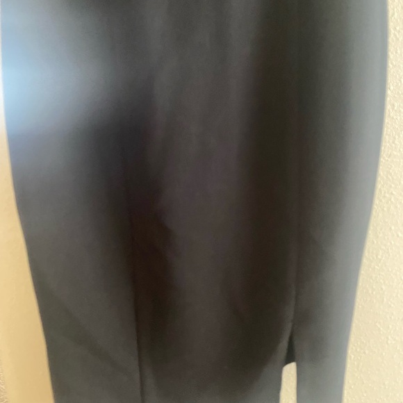 Lauren Ralph Lauren black sheath with Criss Cross white straps - Sz6 - Picture 5 of 5